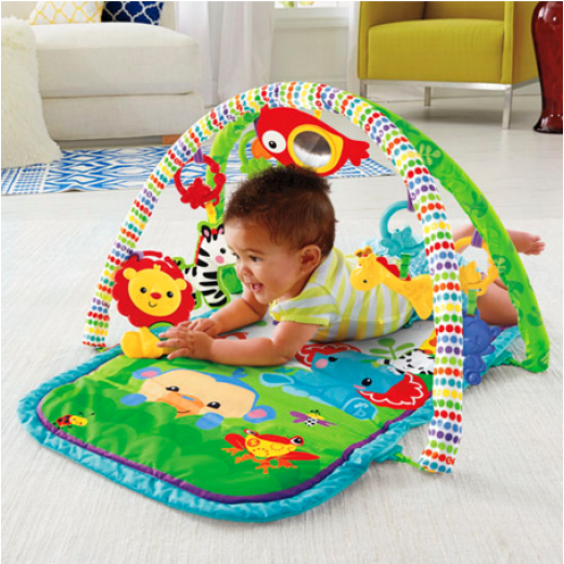 Fisher Price Rainforest Friends 3-in-1 Musical Activity Gym