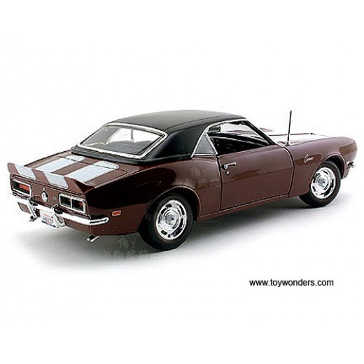 Maisto 1:18 Scale 1968 Chevy Camaro Z/28 Coupe Diecast Vehicle, Different Colors, Assortment