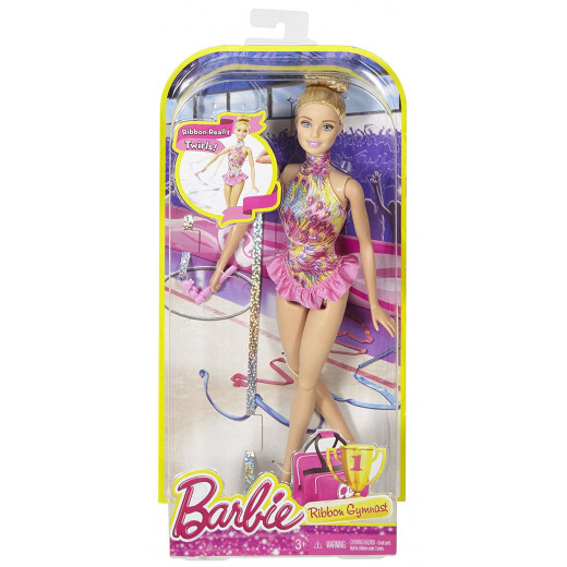Barbie Gymnastics Doll, Blonde
