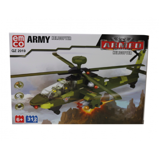 EMCO-ARMY HELICOPTER 312 Pieces