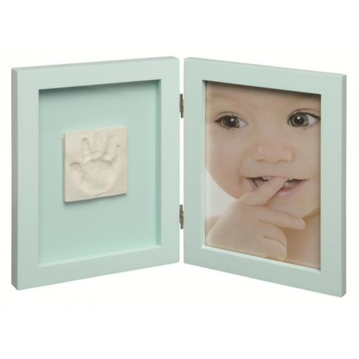 Baby Photo Frame With Baby Print Menthol