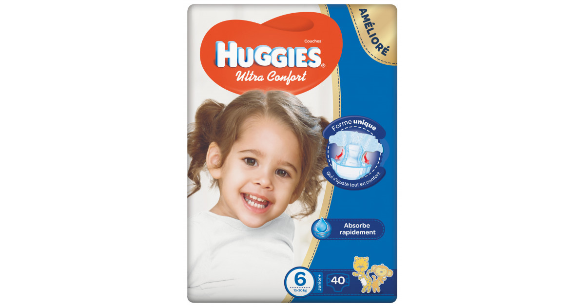 ultra comfort size 6 (15-30 kg) 14 diapers