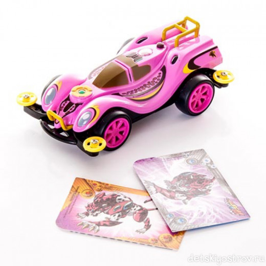 Scan2Go Car Panther Leopatra Multi Racer + Power Card & Turbo Card Figure Pack