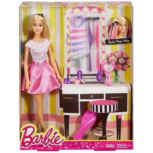 BARBIE FASHION AND BEAUTY - Hair Accessories Set