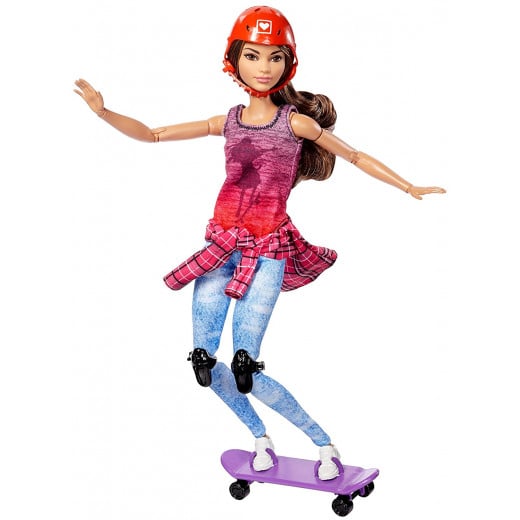 Barbie Made to Move The Ultimate Posable Skateboader Doll