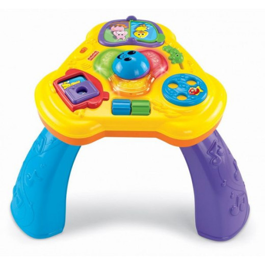 FISHER PRICE - BRILLIANT BASICS LIGHTS & SOUNDS ACTIVITY TABLE