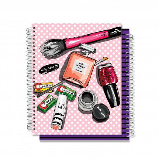 YM Sketch - Nail Polish Note Book - 120 Pages 26x21cm