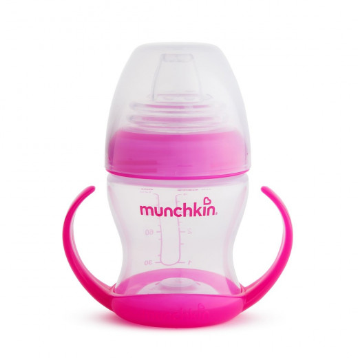 Munchkin Flexi-Transition Trainer Cup - 4oz (Pink)