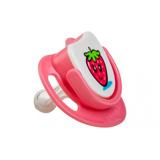 Pigeon Silicone Pacifier Step 1 - (Strawberry)