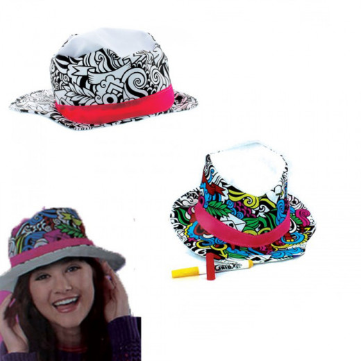 Stylish Girl DIY Creative Hat