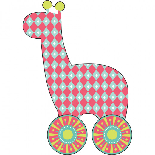 Imagine That Toys Now I'm Growing! Little Rollers: Little Giraffe-Refill
