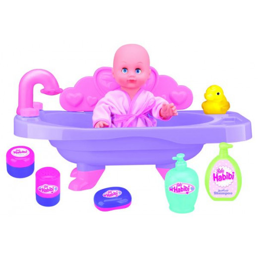 Baby Habibi Bathtub With Doll