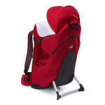 Chicco Light and Comfortable Backpack Finder Stone - Black/ Red - Red