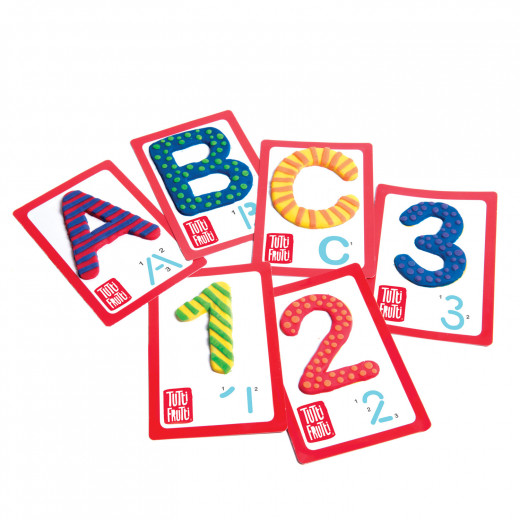 Tutti Frutti Dough Letters and Numbers