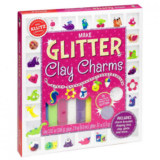 Klutz Make Glitter Clay Charms