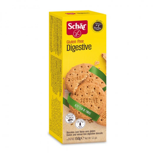 Schar Gluten Free Digestive Landtaler, 150 Gram