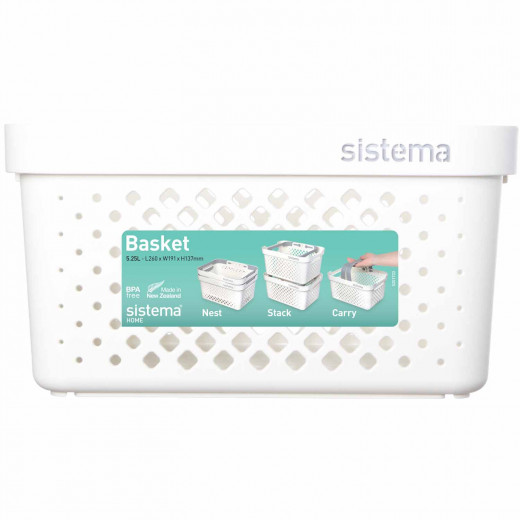 Sistema 5.25 Liter Basket