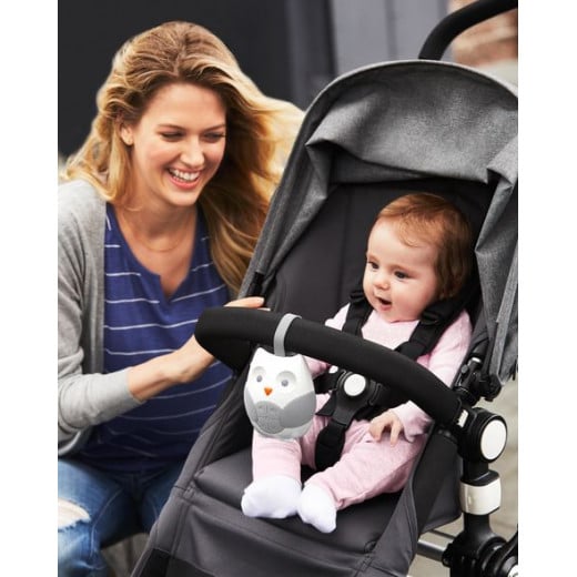 Skip Hop Stroll & Go Portable Baby Soother, Owl