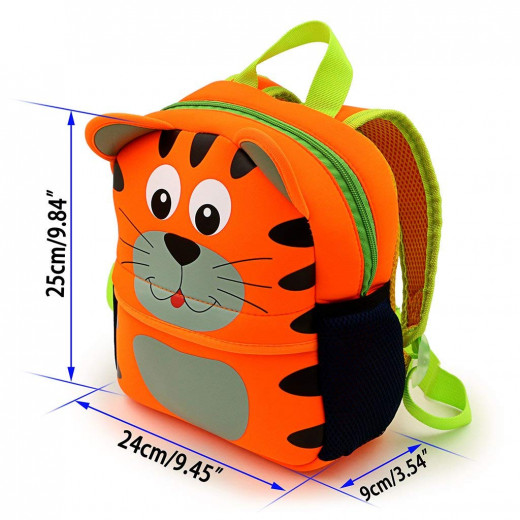 Kids School Tiger Kindergarten Back Bag