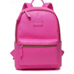 Colorland Fashion Travel Bag Organizer Backpack Diaper Bag Mummy Bag PU Leather - Pink