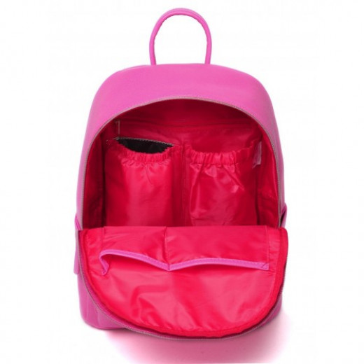 Colorland Fashion Travel Bag Organizer Backpack Diaper Bag Mummy Bag PU Leather - Pink