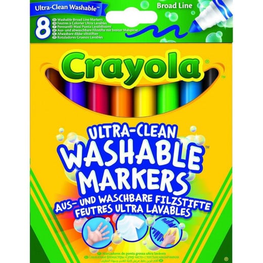 Crayola 8 Ultra-Clean Washable Markers