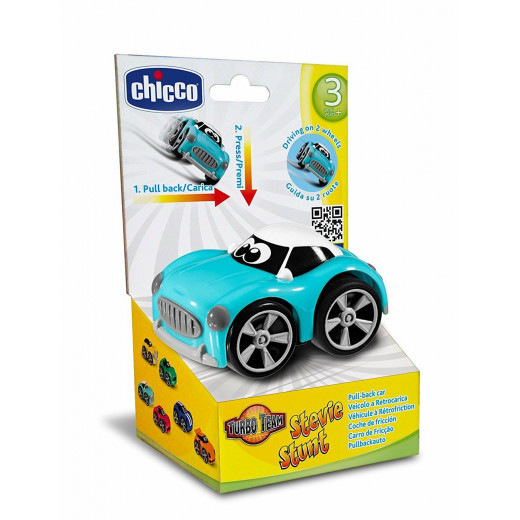 Chicco - Stunt Car Old Stevie Two Wheels Drive (Light Blue)