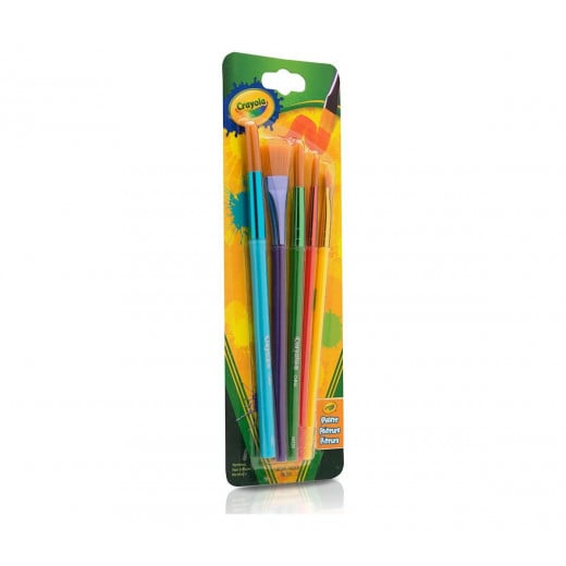Crayola Arts & Crafts Brushes, 5 Count, Buy 1 Get 1 Free