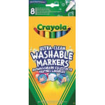 Crayola 8 Ultra Clean Fineline Washable Markers 1*12