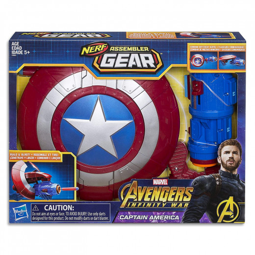 Avengers Infinity War Nerf Captain America Assembler Gear