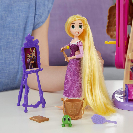 Disney Princess Tangled Swinging Locks Castle Playset