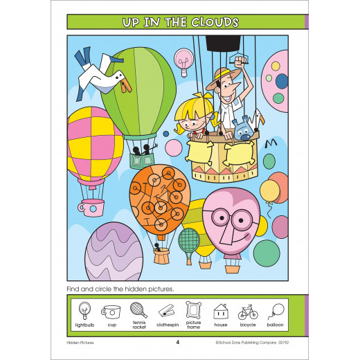 School Zone - Pictures Discovery Activity Zone Ages 5-Up