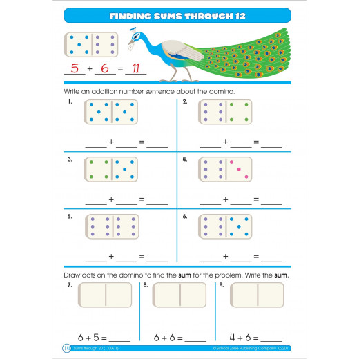 School Zone - Math Basics 1 Workbook