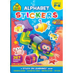 School Zone- alphabet stickers P-K 3-6