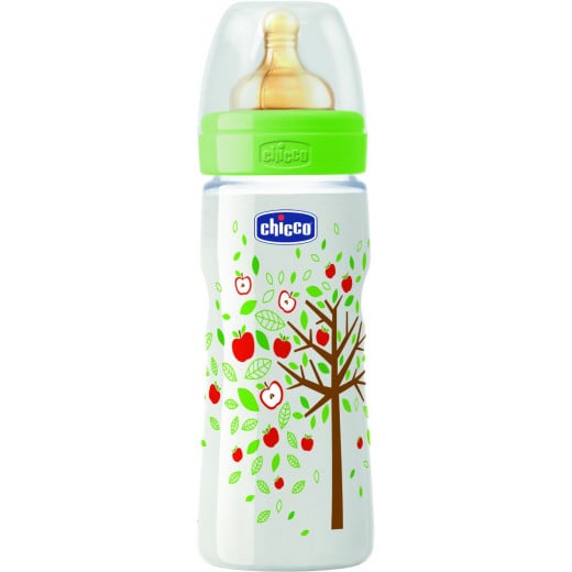 Chicco Well-Being Bottle 330Ml Fast Flow Neutral Latex