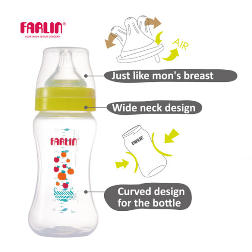 Farlin Feeding Bottle, 270ml, Green