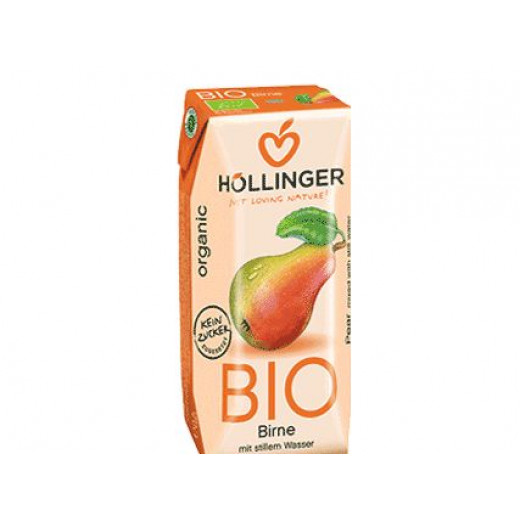 Hollinger Organic Pear Juice 200ml