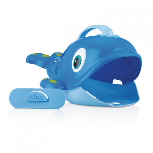 Nuby Sea Scooper Bath Toy, Whale Pail