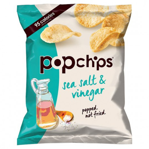 Pop Potato Chip - Sea Salt And Vinegar Potato Chips 142G
