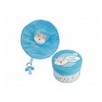 Chicco Blanket For Pacifiers Fox, Blue (with gift box)