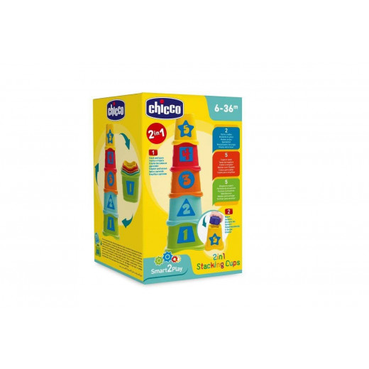 Chicco 2 in 1 Stacking Cups