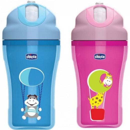 Chicco Insulated Cup (18M+), Pink or Blue - أزرق