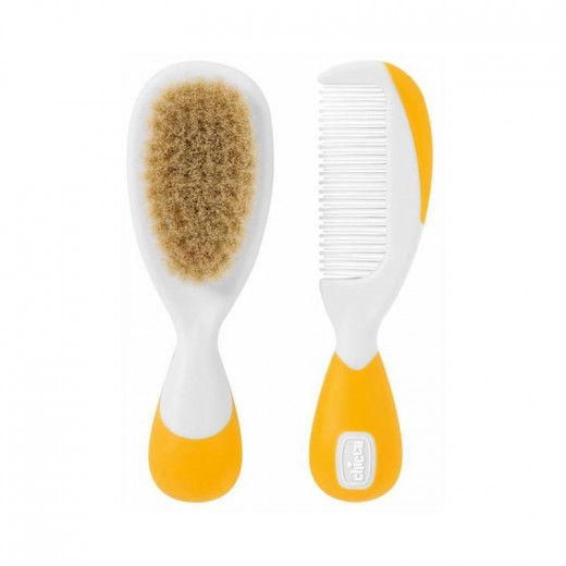 Chicco New Brush And Comb Orange