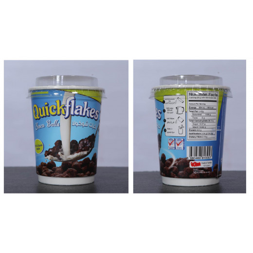 Quickflakes Choco Balls - Cup