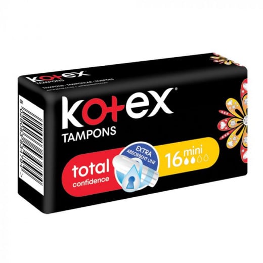 Kotex Tampons Mini, 16 Pcs