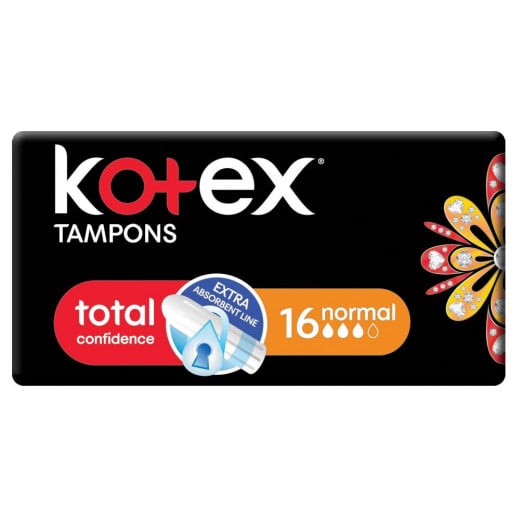 Kotex Tampons Normal, 16 Pcs