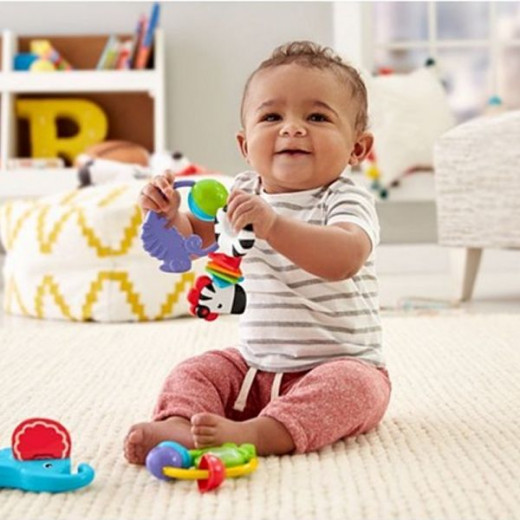 Fisher-Price +3 months Sounds Teether, Assorted Models ( 1 Pack )