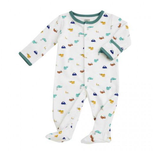 Colorland - Baby Romper / The Car Show 3 Pieces In One Pack - 3-6 Months