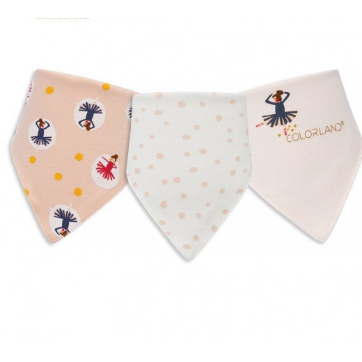 Colorland - (5) Baby Bibs 3 Pieces In One Pack