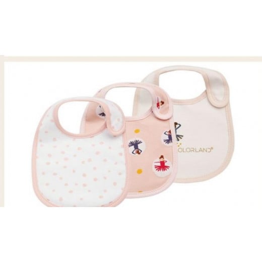 Colorland - (12) Baby Bibs 3 قطعIn One Pack